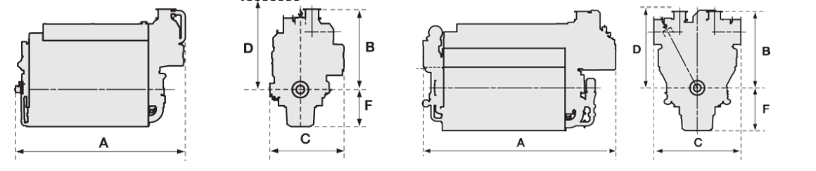 W&#228;rtsil&#228; 34DF engine dimensions