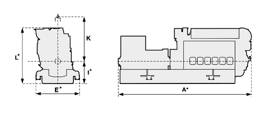 Genset 20 dimensions