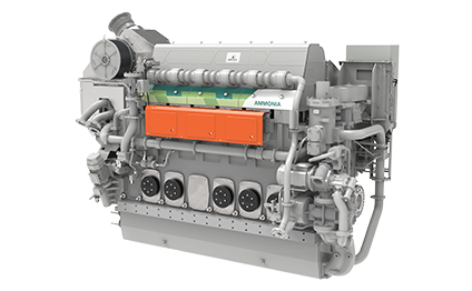 Wärtsilä 25 Ammonia engine