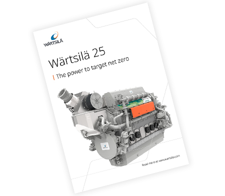 cover Wärtsilä W25 brochure