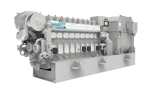 Wärtsilä 20 Methanol 3D drawing