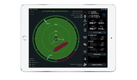 Support app on a tablet to provide mobility onboard
