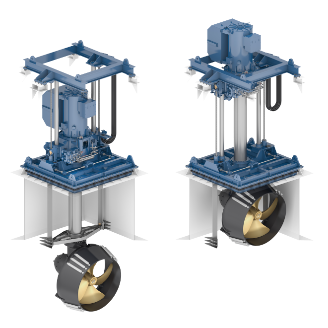 Wärtsilä retractable thruster