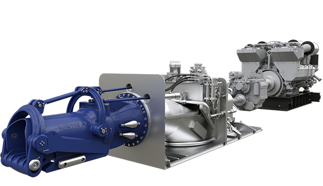3D rendering of a Wärtsilä Midsize waterjet