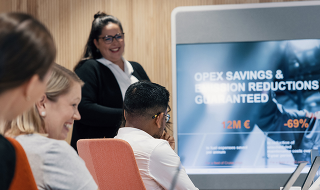 Group of Wärtsilä people